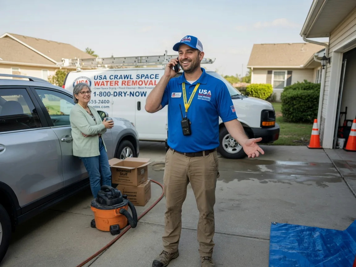 Crawl Space Water Removal Winters, TX FAQs